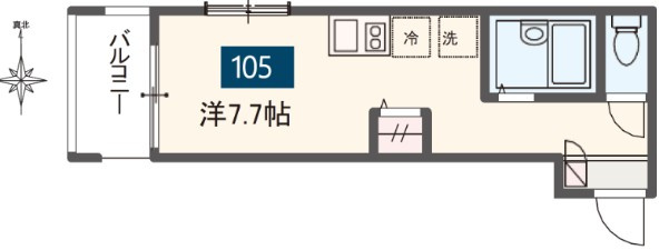 【間取り】 | ＭＥＬＤＩＡ西新井大師西