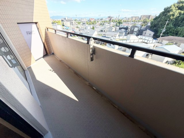 グレンエデン北谷のバルコニー