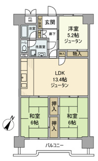 【間取り】 | シティコープ豊洲
