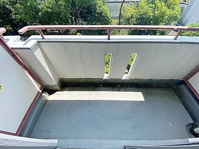 八事本町第二住宅２号棟 １階 １０９号室のバルコニー