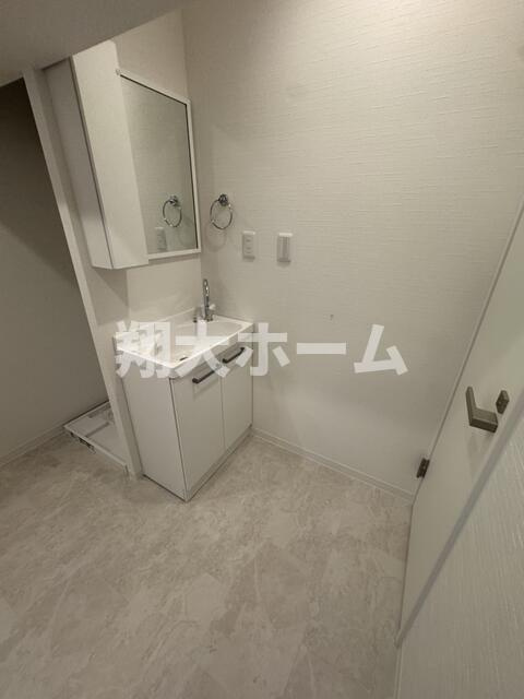 築地永谷コーポラスの洗面所