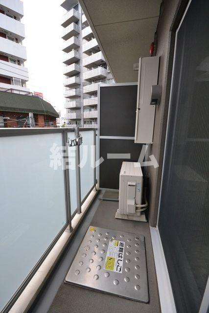 豊島区池袋４丁目の賃貸マンションのバルコニー