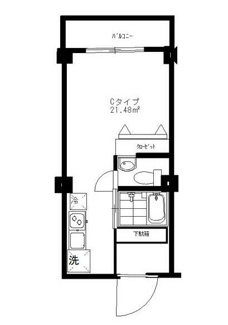 【間取り】 | 第６朝日ビル