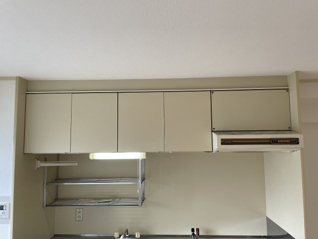 クリア緑地のキッチン