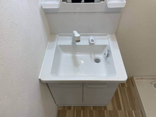 クリア緑地の洗面所