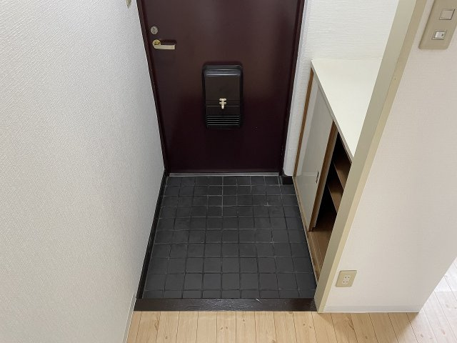 クリア緑地の玄関