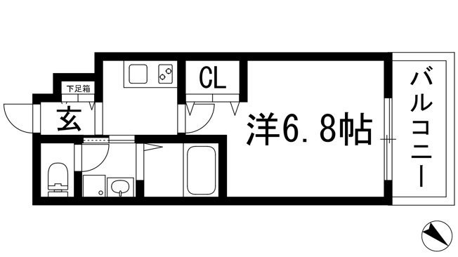 【間取り】 | ウェルスクエア石橋阪大前