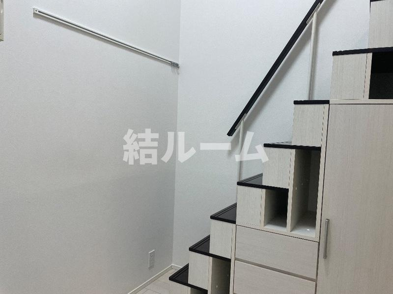 板橋区大山西町のアパートの収納