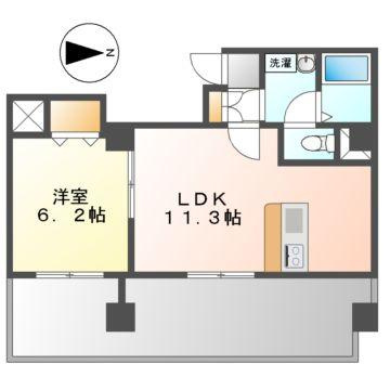 プロシード金山の間取り