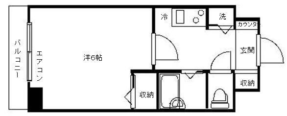 フェニックス初台弐番館の間取り|間取りです