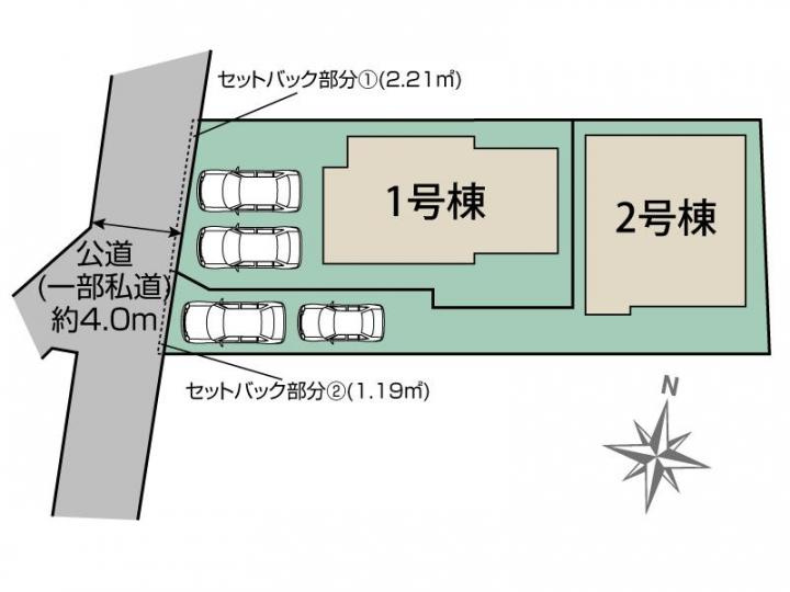 【Blooming Garden】東久留米下里花小金井の区画図