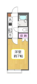 【間取り】 | イリスフルールＢ | 間取りです。