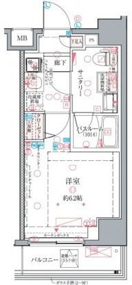 クレヴィスタ綾瀬の間取り|間取りです。