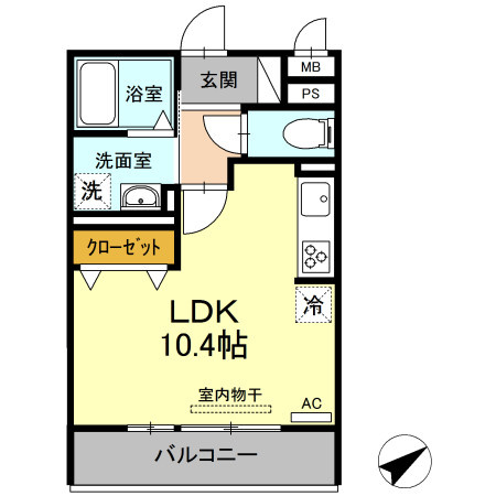 ジャルディーノの間取り