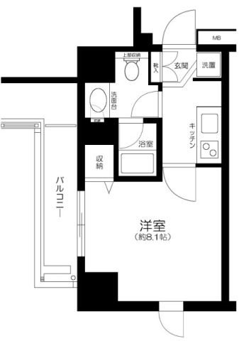 ファミール御茶ノ水アンシェールの間取り|間取りです。