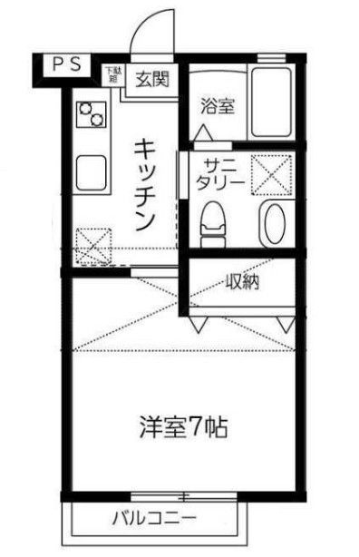 ロワール新小岩の間取り|間取りです。