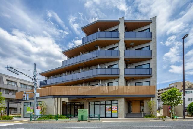 向山ガーデンゲートの玄関