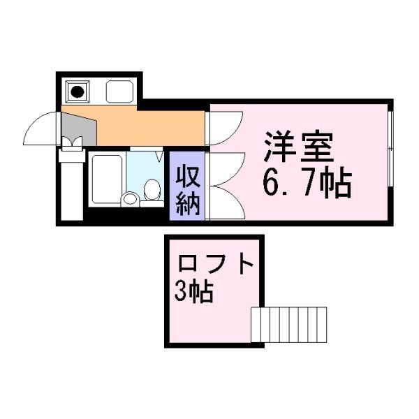 あさひハイツの間取り