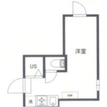 アークスハウス東新宿の間取り