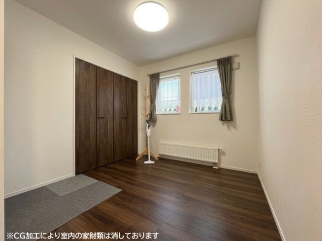 樽川３条２丁目 戸建の洋室|１階 ４．５帖 洋室