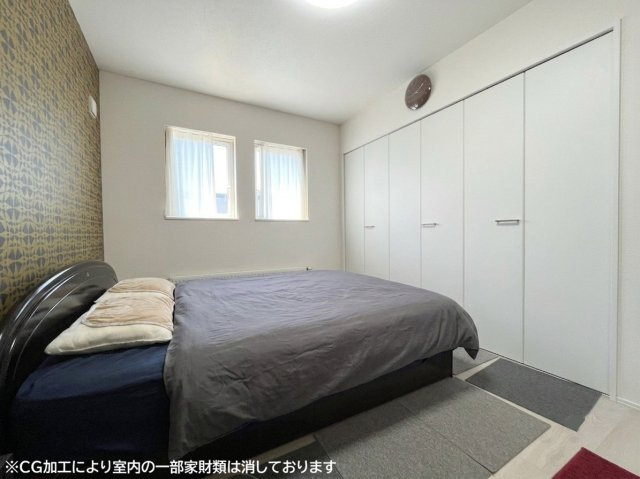 樽川３条２丁目 戸建の洋室|２階 ７．５帖 洋室（エアコン設置）