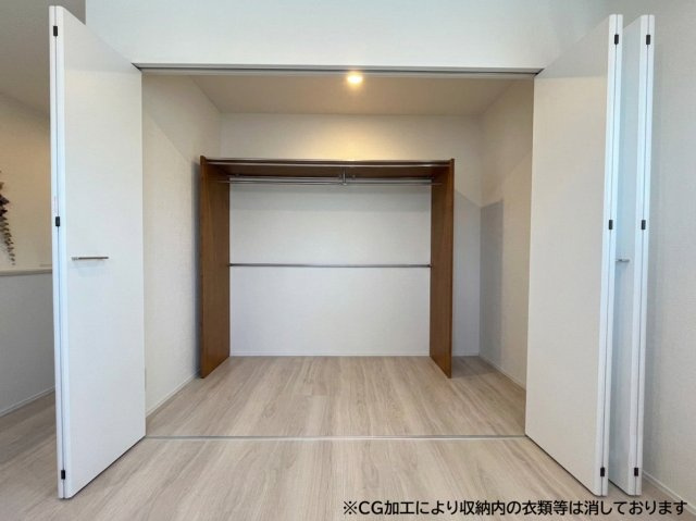 樽川３条２丁目 戸建の収納|ファミリーホールには大型収納付き