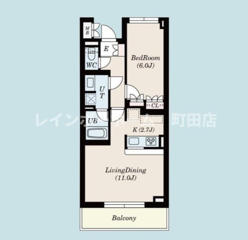S-FORT横浜青葉台※初期費用分割後払いサービス利用可能物件の間取り