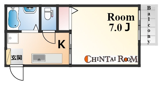 ブロスハイツ住吉本町の間取り