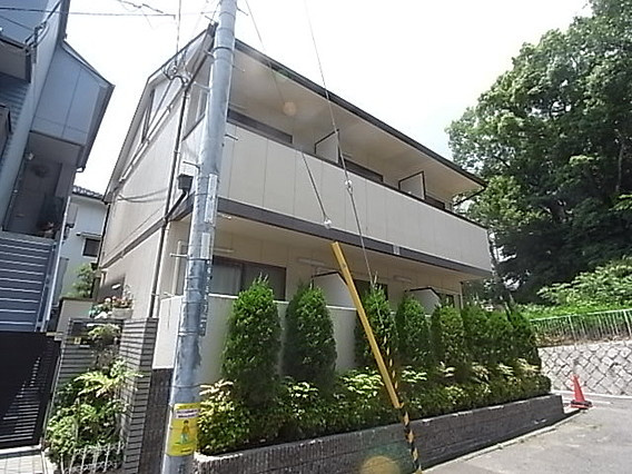 神戸市灘区桜ケ丘町の賃貸マンションの外観