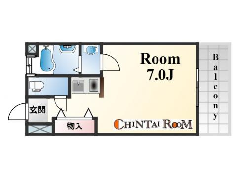 ドメスティック南光荘の間取り