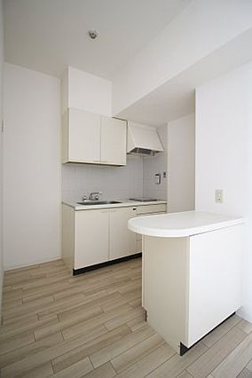 神戸市東灘区向洋町中１丁目の賃貸マンションのキッチン