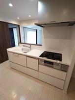 芦屋市朝日ケ丘町の賃貸マンションのキッチン