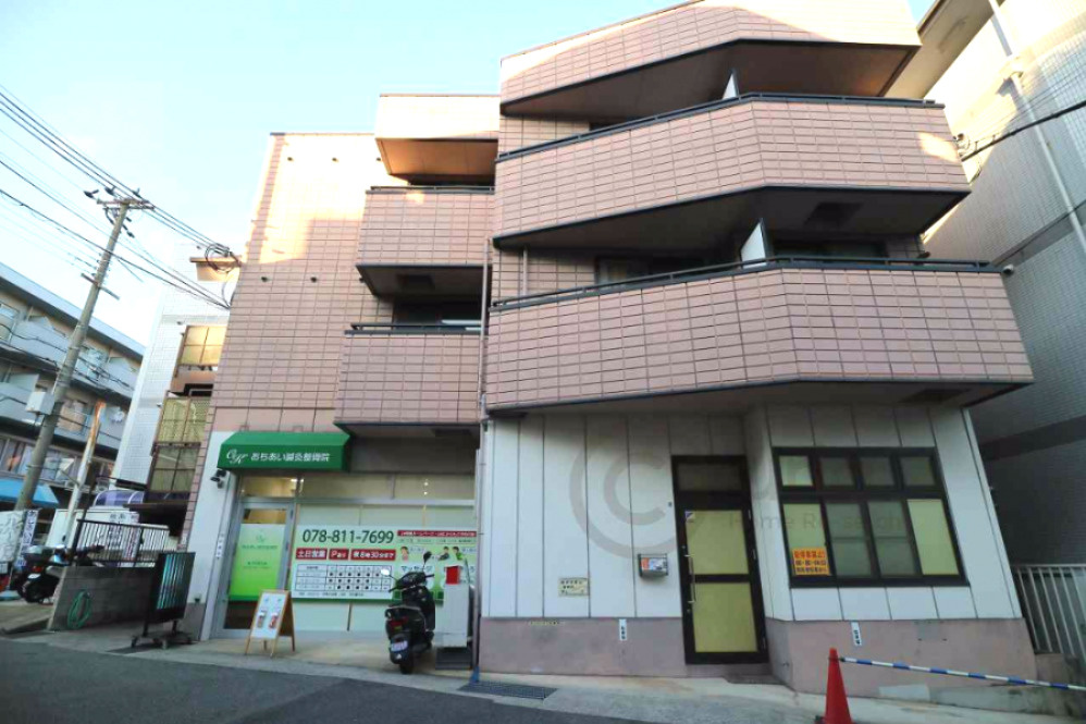 神戸市灘区永手町２丁目のアパートの外観