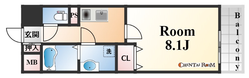 ボンニー元町の間取り