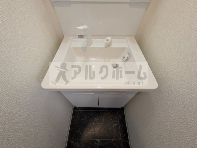 安中5丁目駐車場付平屋の洗面所