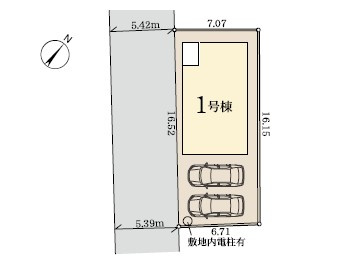 【区画図】 | Livele Garden.S北本市東間　新築住宅