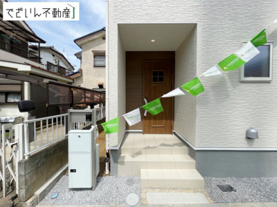 【玄関】 | Livele Garden.S北本市東間　新築住宅 | 現地(2026年8月撮影)