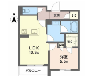 【間取り】 | アルトポンテ　ウーノ | アルトポンテ　ウーノ　間取り