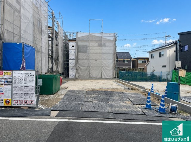 明石市大久保町松陰山手　第1期　新築一戸建ての外観|現在建築中！落ち着いた街並みで新生活を始めることが出来そう！周辺の物件も併せてご紹介させて頂きます！