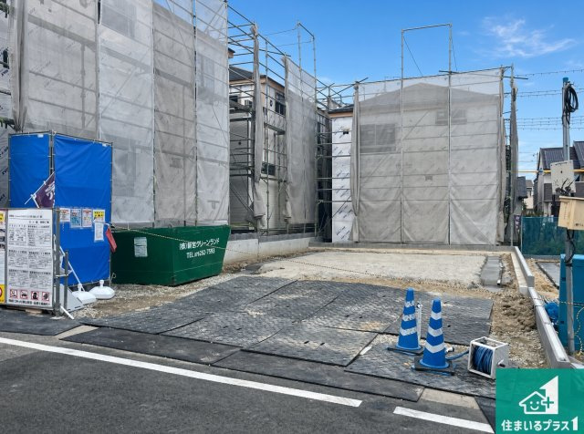 明石市大久保町松陰山手　第1期　新築一戸建ての外観|現在建築中！落ち着いた街並みで新生活を始めることが出来そう！周辺の物件も併せてご紹介させて頂きます！