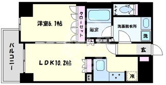 【間取り】 | リーガル南久宝寺　開平小学校区 | リーガル南久宝寺　間取り