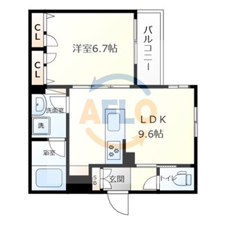 【間取り】 | アルトポンテ　ウーノ | アルトポンテ　ウーノ　間取り