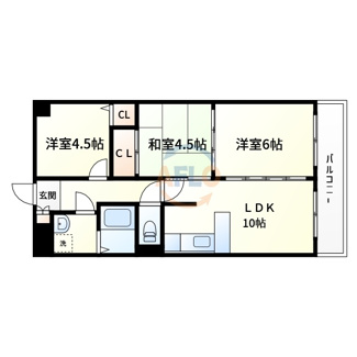 【間取り】 | ツインコートM　鶴橋小学校区 | ツインコートM　間取り
