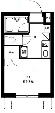 ヒルズコーナー鷺沼の間取り|間取りです。