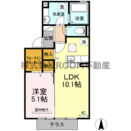 ボナールTOMOの間取り