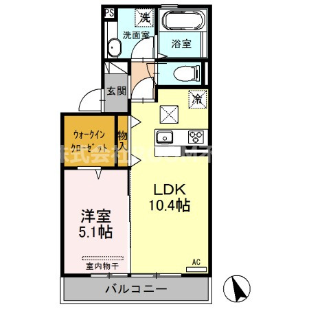 ラ・ヴェスタⅡの間取り