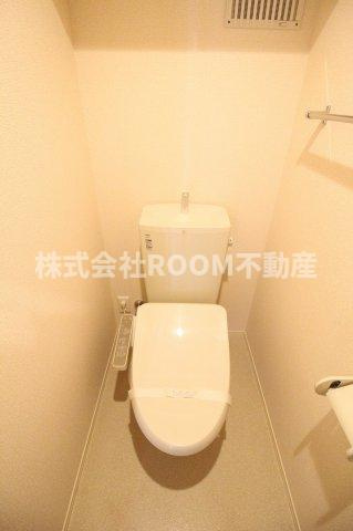プランドール都北のトイレ|清潔感のあるトイレです