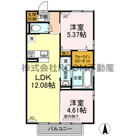 パル霧島の間取り