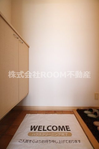 フローラルビレッジⅠ番館のエントランス