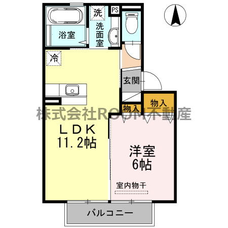 プラウド年見の間取り